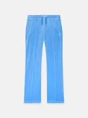 Spodnie sportowe damskie - Juicy Couture Spodnie dresowe w kolorze błękitnym - miniaturka - grafika 1