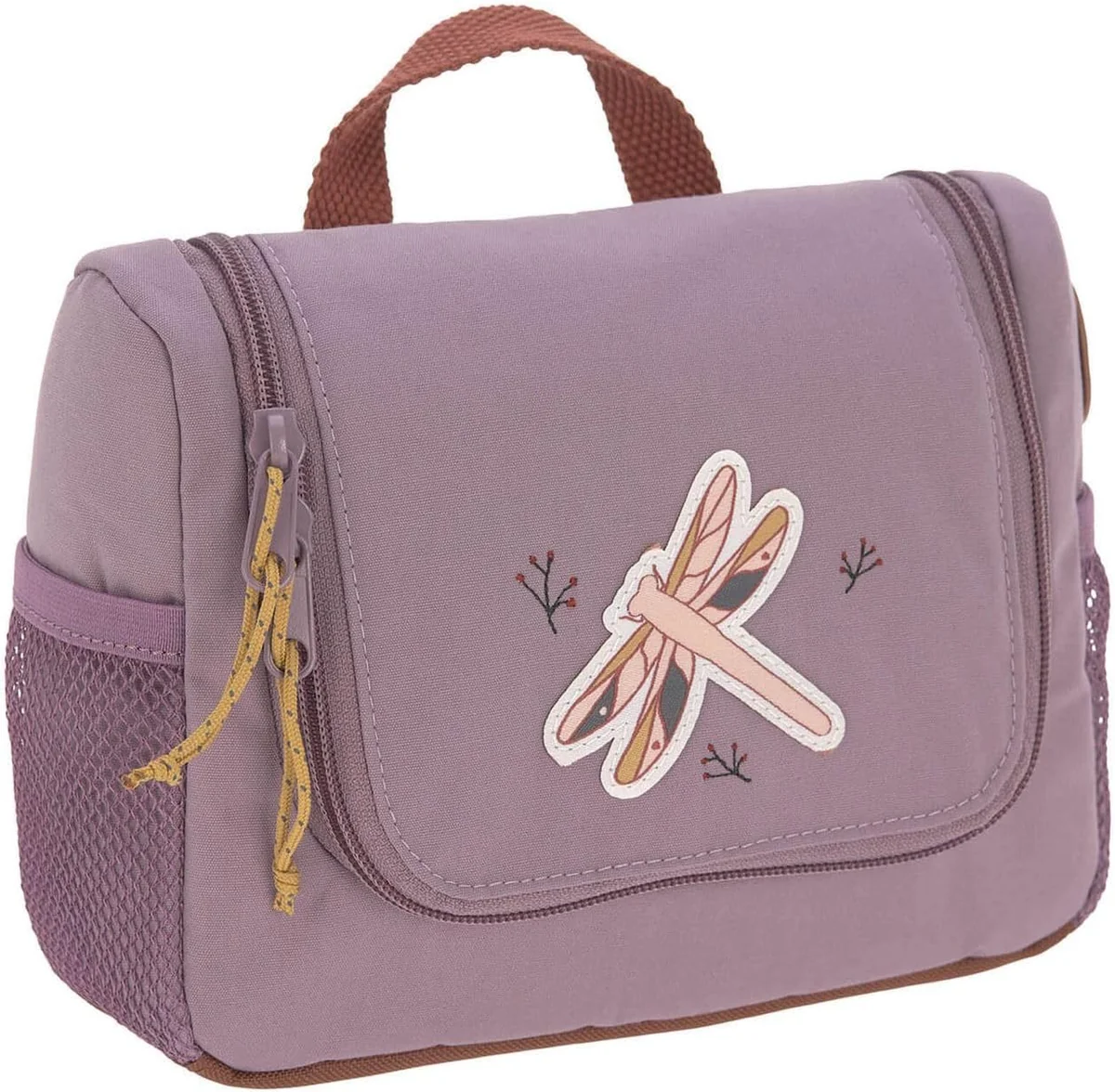 Kosmetyczka dla dzieci 20 cm liliowa podróżna do kąpieli
