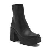 Botki damskie - Pinko Skórzane botki CORIANDOLO - miniaturka - grafika 1