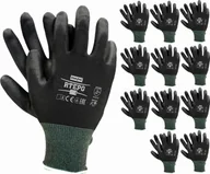 Rękawice robocze - Reis Rękawice robocze / Czarne / RTEPO_BB - 12 par 8 - M - miniaturka - grafika 1