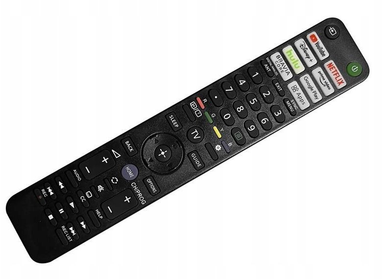 Pilot uniwersalny do TV SONY Smart,YOUTUBE,NETFLIX,Disney+,Prime Vigeo,Google Play,Bravia Core,APPS