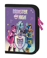 Plecaki szkolne i tornistry - PIÓRNIK DWUKLAPKOWY BEZ WYPOSAŻENIA MONSTER HIGH ST. MAJEWSKI - miniaturka - grafika 1