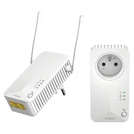 Powerline communications - Strong POWERLWF600DUOFR Karta sieciowa do PowerLine 600 Mbit/s Przewodowa sieć LAN Wi-Fi Biały 2 szt. - miniaturka - grafika 1