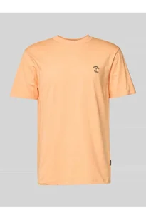 T-shirt z prążkowanym, okrągłym dekoltem model JENS - Blend - Koszulki męskie - miniaturka - grafika 1