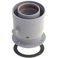 Akcesoria grzewcze - Junkers AZ 370 pionowy Adapter przyłączeniowy $7 60/100 7 736 995 075 - miniaturka - grafika 1