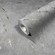 Tapety - Tapeta ścienna Marburg 33669 szaro-złota efekt betonu - miniaturka - grafika 1