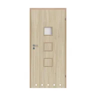 Drzwi wewnętrzne - Drzwi wewnętrzne łazienkowe Lea Bis dąb bursztynowy 60 prawe Classen 5905612072399 - miniaturka - grafika 1