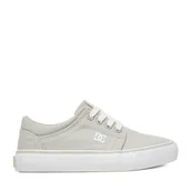 Buty dla chłopców - Tenisówki DC Shoes CEOWB-LEA-ZL-DC001-CH Szary - miniaturka - grafika 1