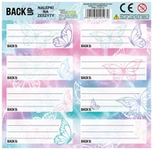 Szkolne artykuły papiernicze - Derform, Backup Magia, Naklejki Na Zeszyty, Pastelowa - miniaturka - grafika 1