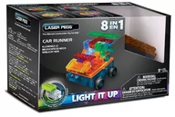 Klocki - Laser Pegs 8 in 1 Car Runner RN1320B - miniaturka - grafika 1