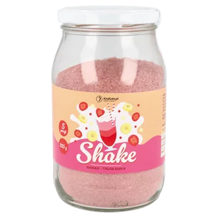 Mieszanka na shake banan truskawka 325g (5 porcji) - Soki i napoje niegazowane - miniaturka - grafika 1