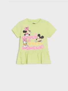Koszulki dla dziewczynek - Sinsay - Koszulka Disney - zielony - grafika 1