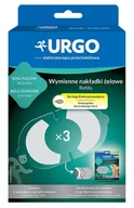 Akcesoria do rehabilitacji - Urgo Wymienne nakładki żelowe do elektrostymulatora x 3 szt - miniaturka - grafika 1