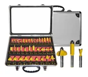 Akcesoria do elektronarzędzi - AWTOOLS Frez do drewna AWTOOLS, 8 mm, 35 szt - miniaturka - grafika 1