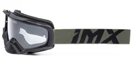 Gogle i okulary motocyklowe - Gogle IMX Dust MX Black + 2 szyby (jasna i ciemna) w zestawie - miniaturka - grafika 1