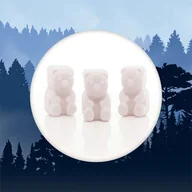 Zapachy do domu - Ted & Friends sojowe woski zapachowe misie 50 g - Calming Woods - miniaturka - grafika 1