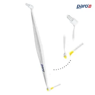 Końcówki do szczoteczek elektrycznych - Paro Interspace Brush F Uchwyt do szczoteczek międzyzębowych + 2 końcówki - miniaturka - grafika 1