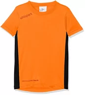 Koszulki męskie - uhlsport uhlsport Męska koszulka podstawowa Ka pomarańczowa Fluo Orange/Schwarz XL 100334106 - miniaturka - grafika 1