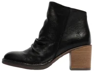 Botki damskie - Fly London Damskie botki BELL061FLY, czarne, 39 EU, Czarny, 36 EU - miniaturka - grafika 1