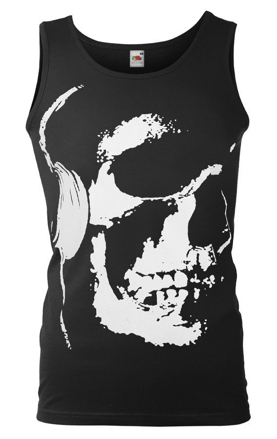koszulka na ramiączkach HEADPHONE SKULL-S