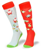 Skarpetki damskie - Podkolanówki jeździeckie SJBW na konie, Święta, XS, 31-34 - miniaturka - grafika 1