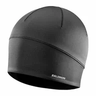 Czapki i chusty sportowe damskie - Czapka Salomon Active Deep Black - miniaturka - grafika 1