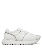 Buty dla dziewczynek - Calvin Klein Jeans Sneakersy V3A9-82033-1355X S Biały - miniaturka - grafika 1