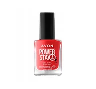 Lakiery do paznokci - AVON SUPER STAY LAKIER DO PAZNOKCI DESIGNER RED 10ML - miniaturka - grafika 1