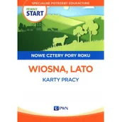 Pedagogika i dydaktyka - Wydawnictwo Szkolne PWN Pewny start Nowe cztery pory roku Wiosna Lato Karty pracy - miniaturka - grafika 1
