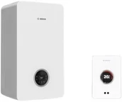 Piece i kotły grzewcze - BOSCH Junkers Pakiet kocioł kondensacyjny GC2300iW15P + CT200 biały - miniaturka - grafika 1