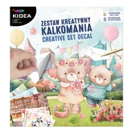 Zabawki kreatywne - DERFORM, zestaw kreatywny kalkomania kidea - miniaturka - grafika 1