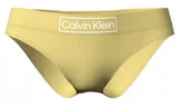 Majtki damskie - Calvin Klein Majtki Damskie Figi Żółte z Logo XS 2a5e2_c* Tia - miniaturka - grafika 1
