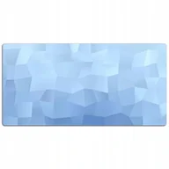 Podkładki pod mysz - Mata pod mysz Niebieska abstrakcja DESKMAT 120x60 - miniaturka - grafika 1