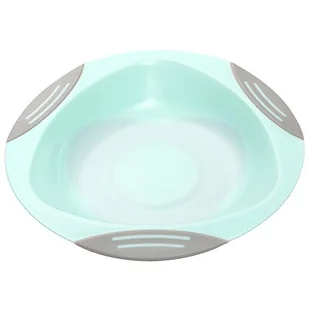 BabyOno 1062/01 TALERZYK Z PRZYSSAWKĄ MIĘTOWY BabyOno 65051-uniw - Zestawy naczyń dla dzieci - miniaturka - grafika 1