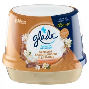 Glade Sensual Sandalwood & Jasmine Zapachowy żel do łazienki 180 g - Środki do WC - miniaturka - grafika 1