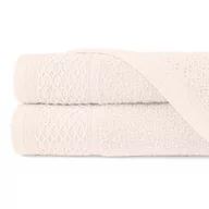 Ręczniki - Ręcznik 70 x 140 Kąpielowy Bawełna Solano Krem - miniaturka - grafika 1