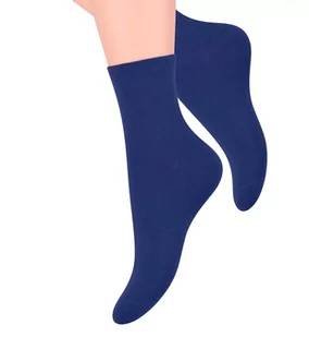 SKARPETY STEVEN 037 GL (kolor niebieski jasny, rozmiar 35-37) - Skarpetki damskie - miniaturka - grafika 2