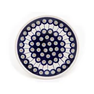 Talerze - Bolesławiec Talerz deserowy ceramiczny dekoracja 8 Gu814 19 cm GU814, dek. 8 - miniaturka - grafika 1