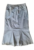 Spódnice - Spódnica biała godetowa midi 50 Chalou - miniaturka - grafika 1