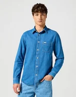 Koszule męskie - Męska koszula Wrangler 1 PKT SHIRT M - miniaturka - grafika 1