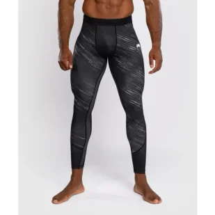 Venum Legginsy Kompresyjne Spats Rapid Black/Storm Grey - Kimona, stroje i obuwie - miniaturka - grafika 1