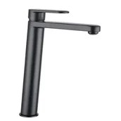 Baterie umywalkowe - Sensea Bateria umywalkowa czarna Icone - miniaturka - grafika 1