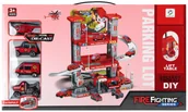 Zabawki konstrukcyjne - MEGA CREATIVE, Parking Straż Pożarna Z Akcesoriami - miniaturka - grafika 1