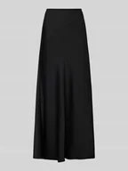 Spódnice - Długa spódnica z satyny z elastycznym pasem model ‘Vicky’ - miniaturka - grafika 1