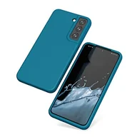 Etui i futerały do telefonów - Etui na telefon Samsung Galaxy S22 Plus, miękkie, elastyczne silikonowe żelowo-gumowe etui chroniące przed upadkiem, smukłe, odporne na uderzenia etui, kolor karaibski niebieski - miniaturka - grafika 1