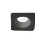 Oprawy, klosze i abażury - Ideal Lux Lampa wpuszczana ROOM-65 FI SQUARE czarna 252056 252056/IL - miniaturka - grafika 1