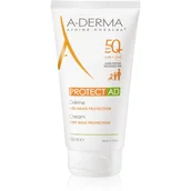 Kremy do twarzy z filtrem - A-Derma Creme Tres Haut Protection AD SPF50+ 150ml - miniaturka - grafika 1