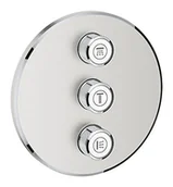 Akcesoria do armatury i ceramiki - Grohe 29122DC0 GRT SmartControl concealed valve trimset - miniaturka - grafika 1
