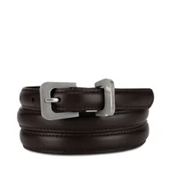 Paski - Pasek Damski Gino Rossi BLYL24003-2 SVL Brązowy - miniaturka - grafika 1