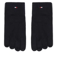 Rękawiczki - Rękawiczki Męskie Tommy Hilfiger Essentials AM0AM12845 Czarny - miniaturka - grafika 1